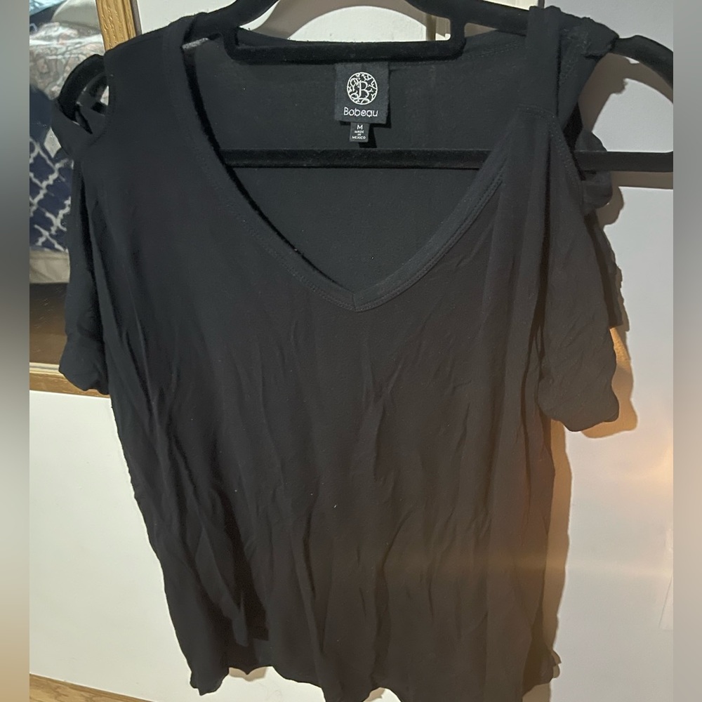 Black dressy shirt